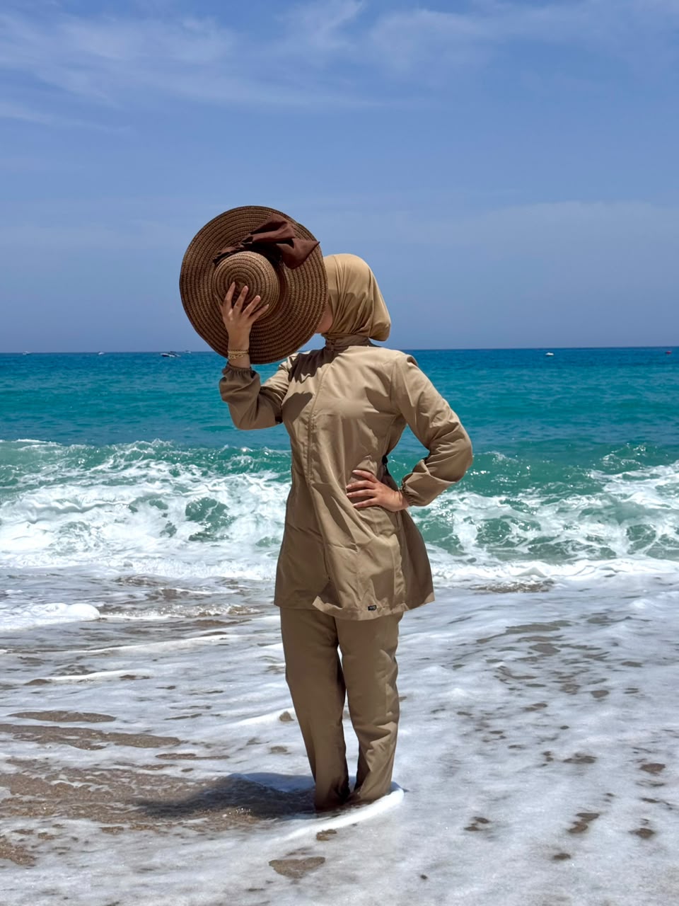 Burkini Cafe Latte summer 2026
