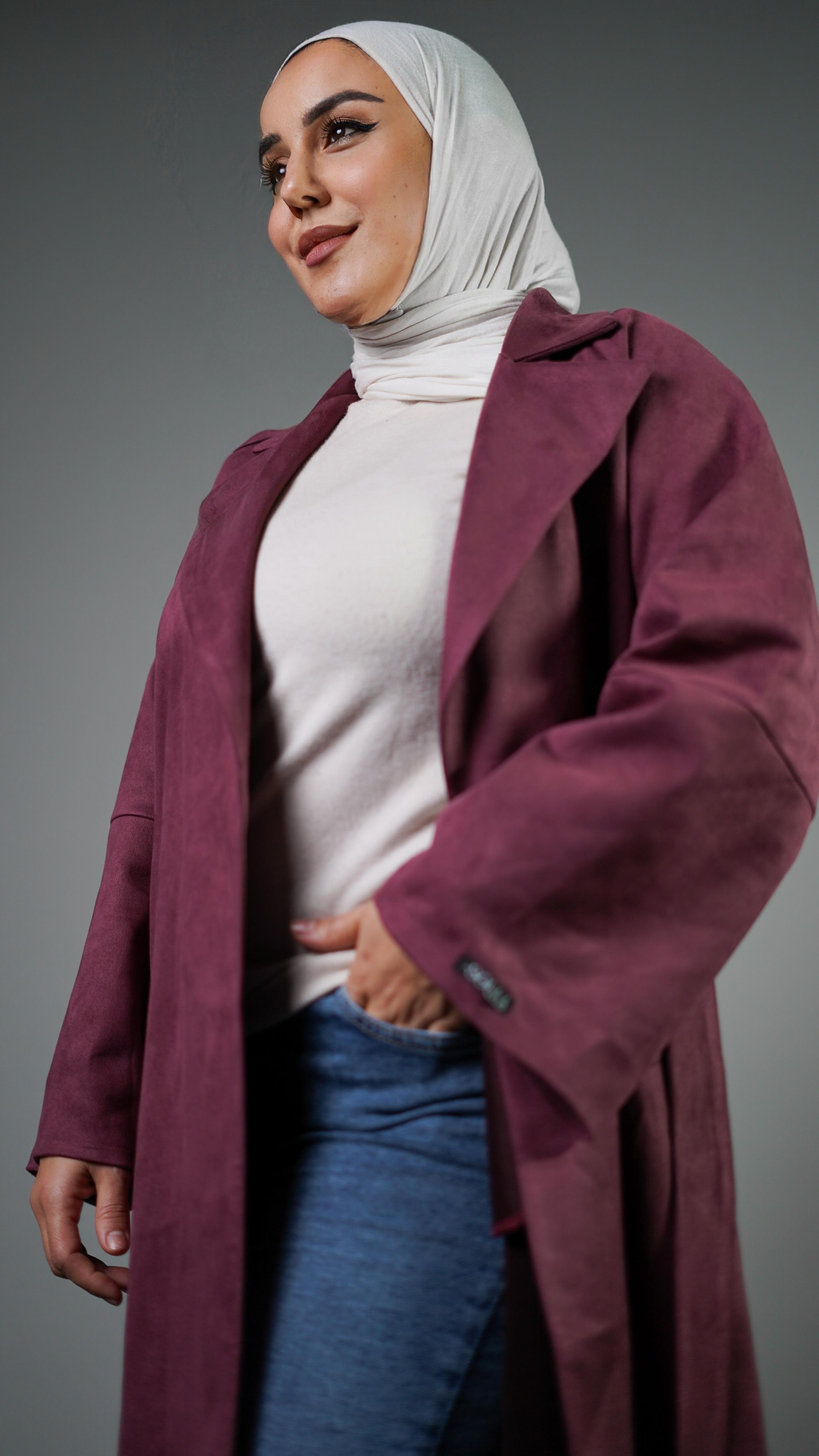 Trench Coat By Souka Prune