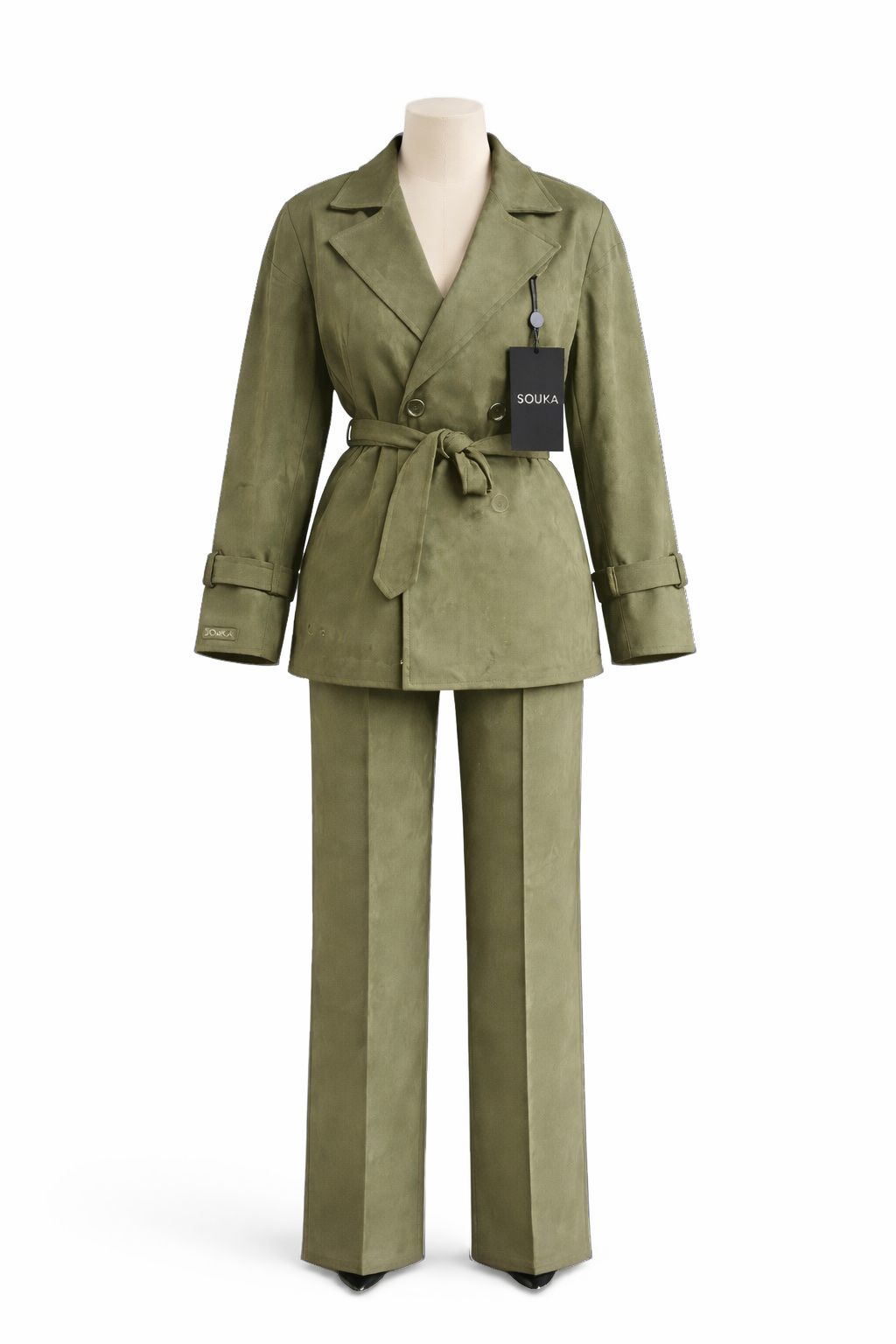 Ensemble green olive