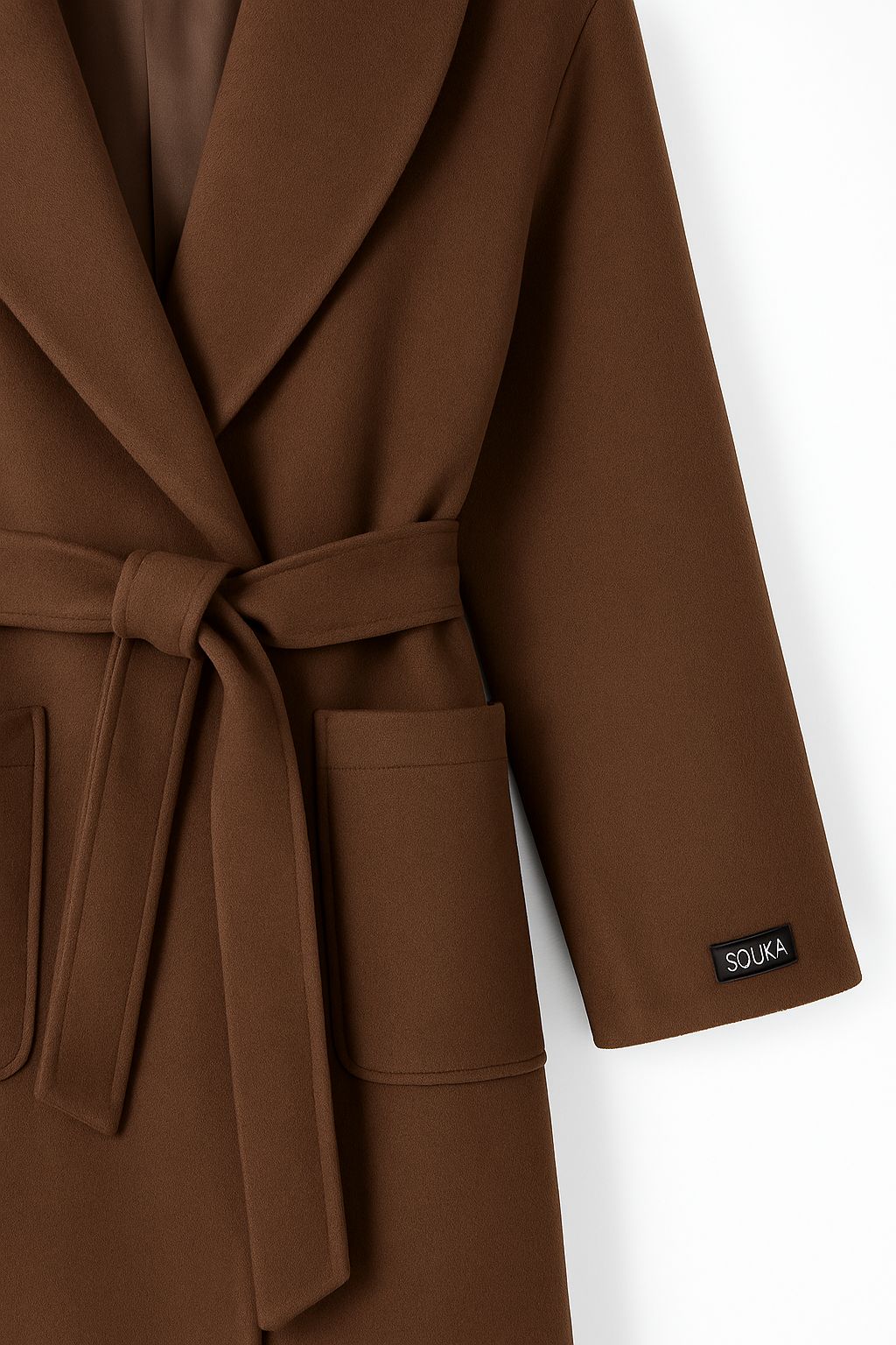 Manteau Marron Chocolat