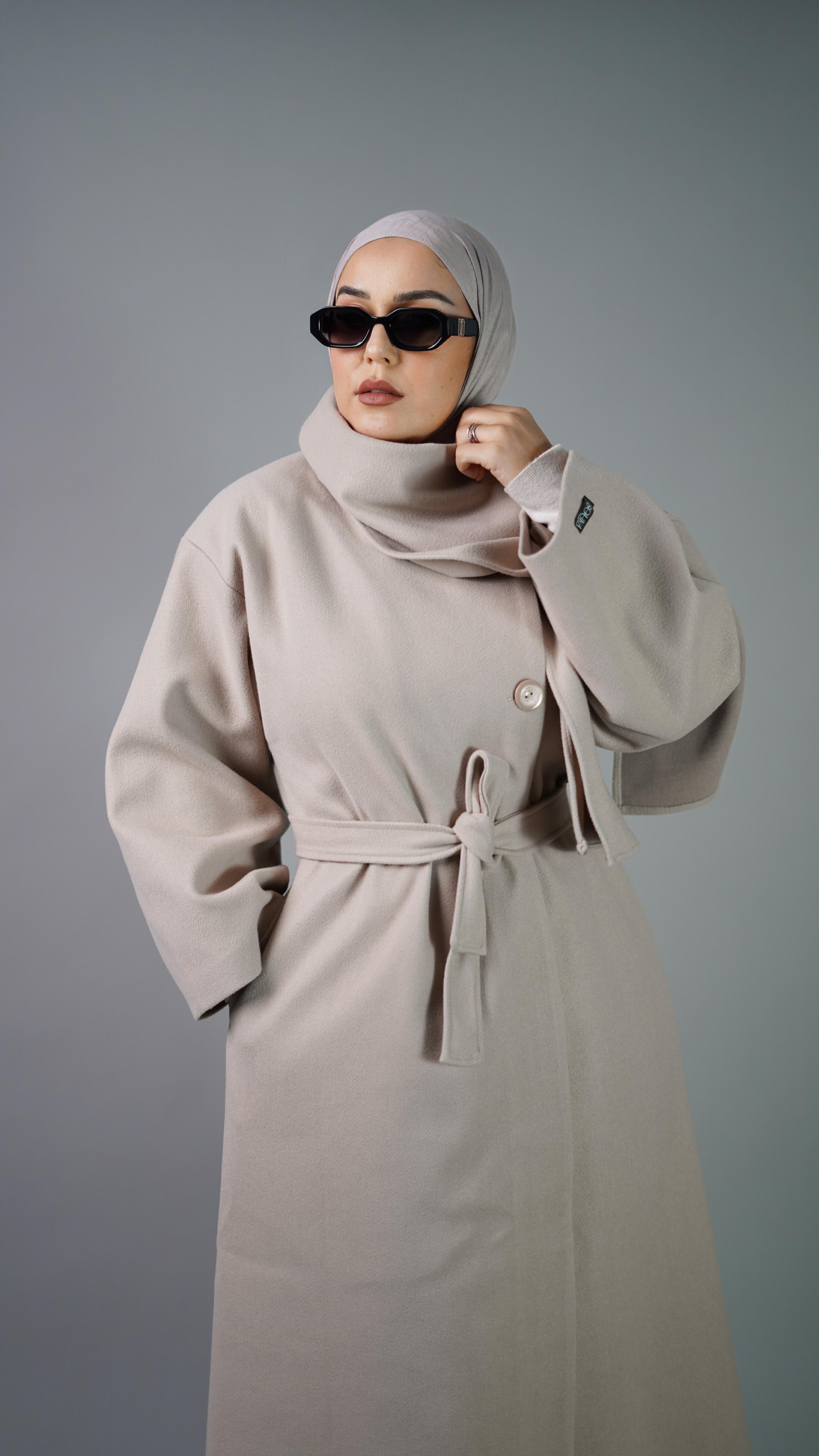 Elegant Wrap Cape Perfect Taupe