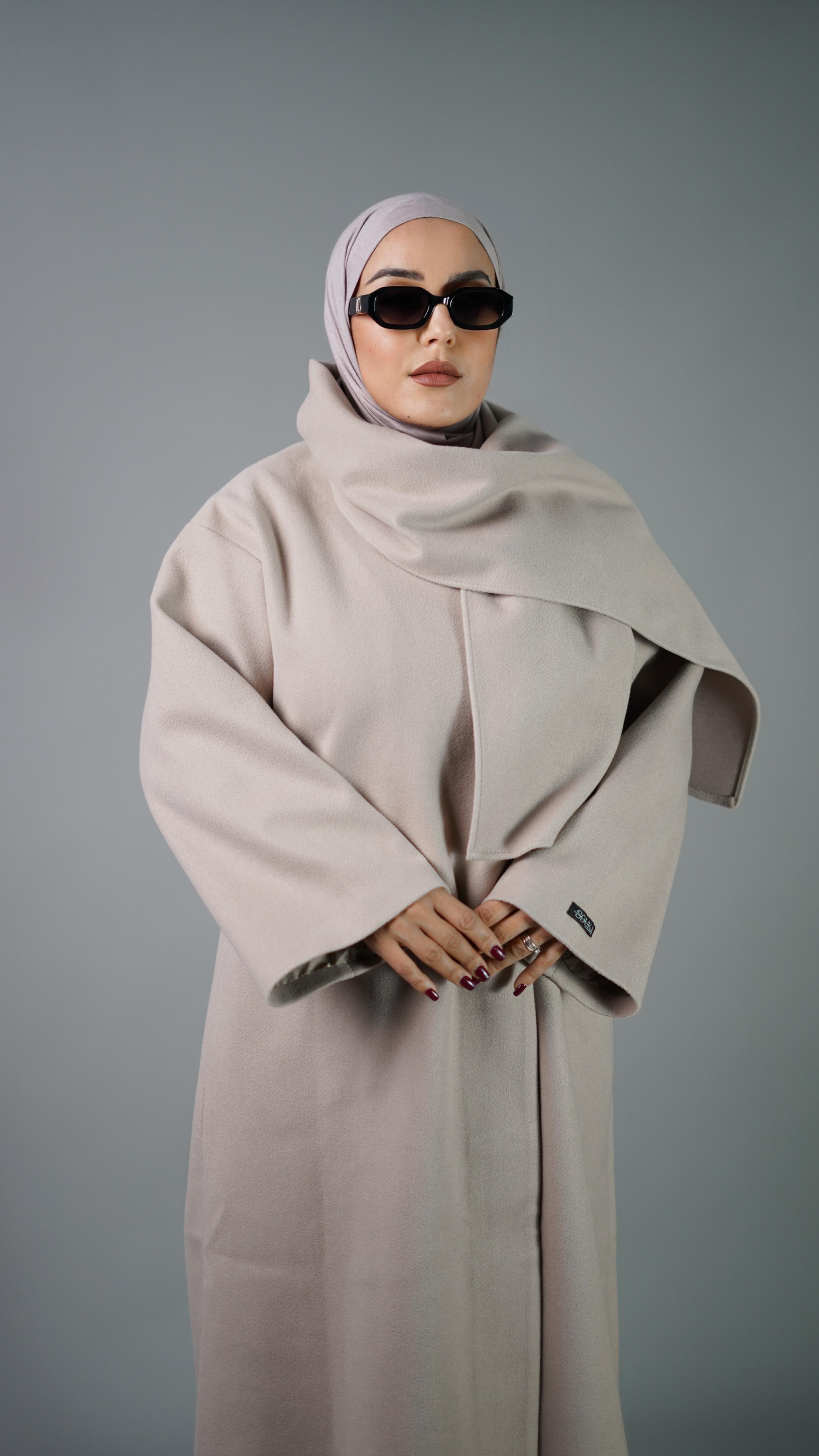 Elegant Wrap Cape Perfect Taupe
