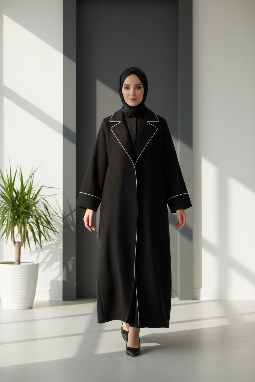 Abaya Ramadan Noir 2026