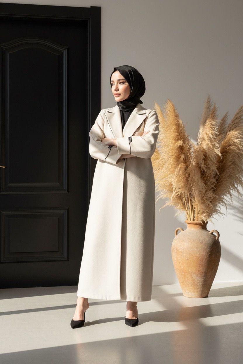 Abaya Ramadan 2026 Beige