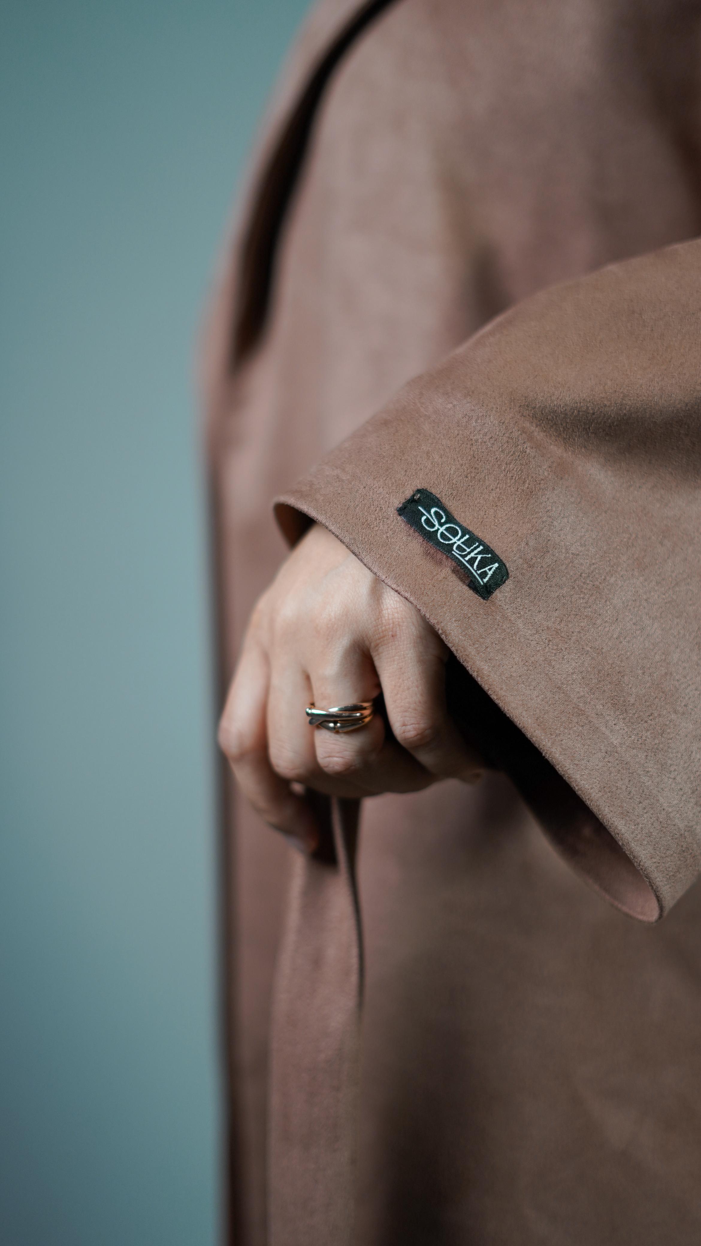 Tranch Coat By Souka Soft Silt