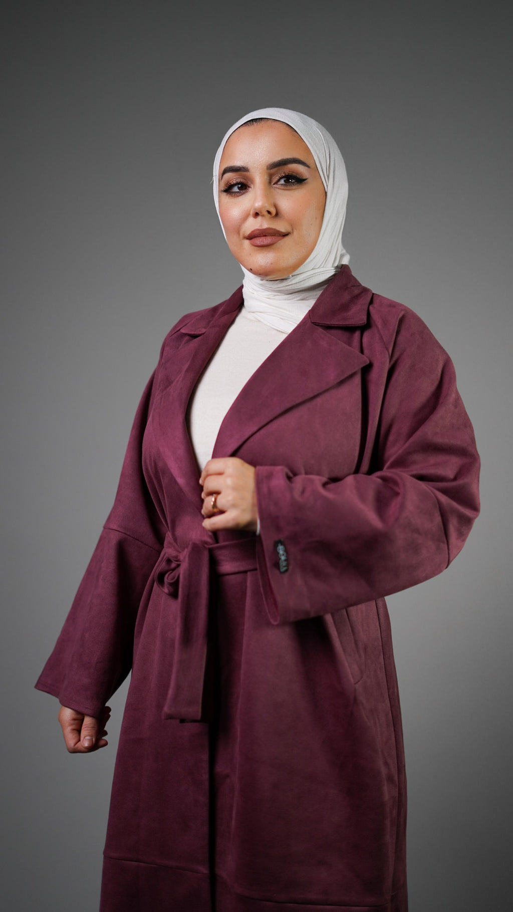 Trench Coat By Souka Prune