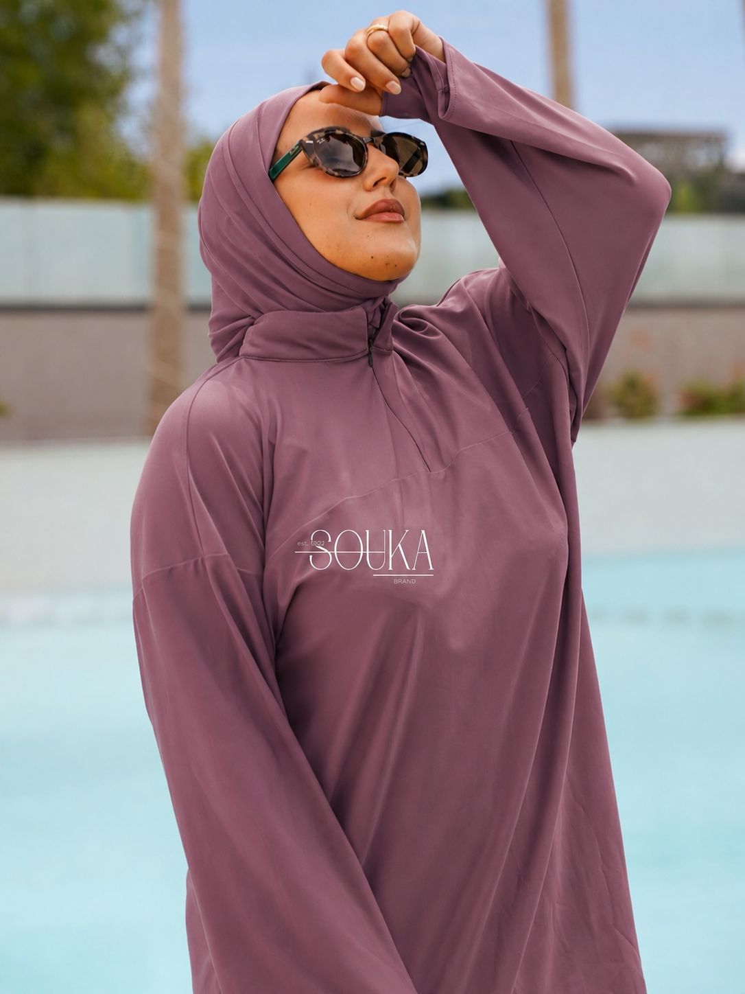 Burkini Dusty Mauve summer 2026